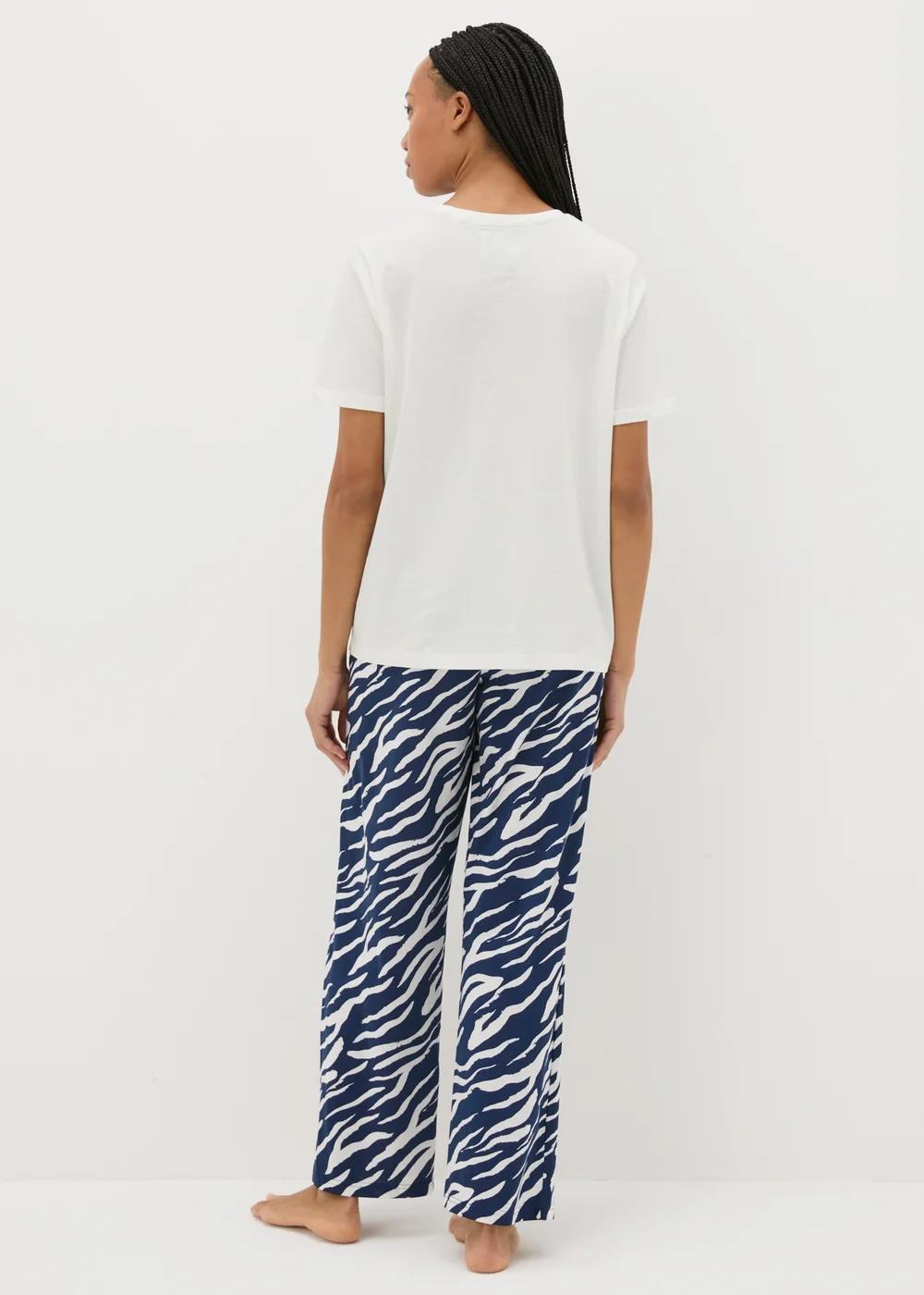 Cream Sleepy Head Pyjama Set - Extra small Image 2