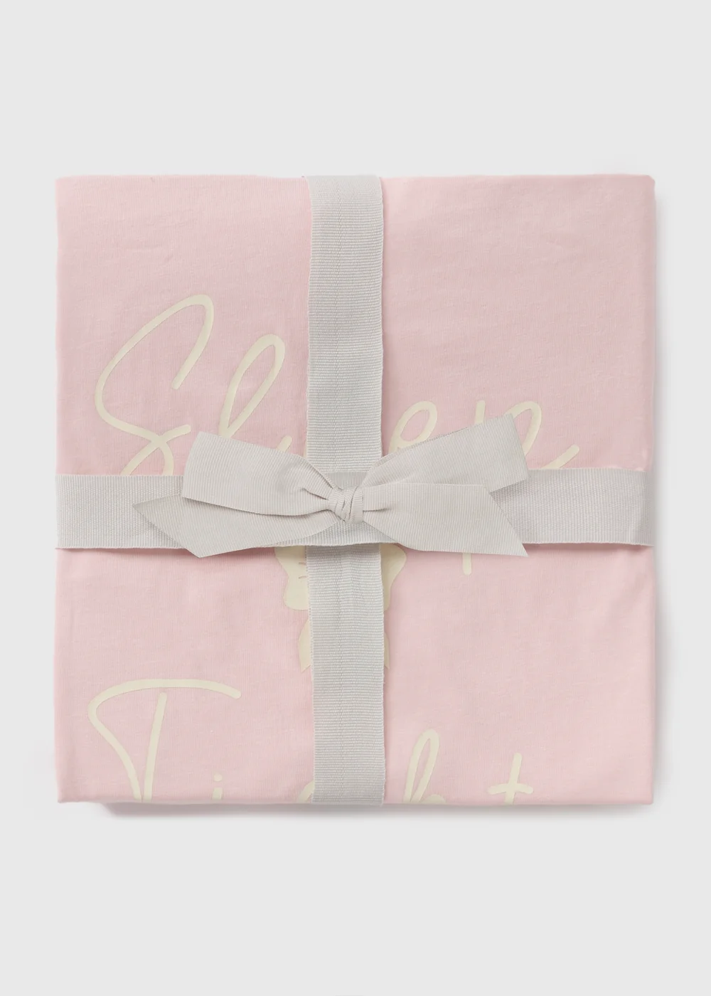 Pink Bow Print Pyjama Set - Extra small Image 3