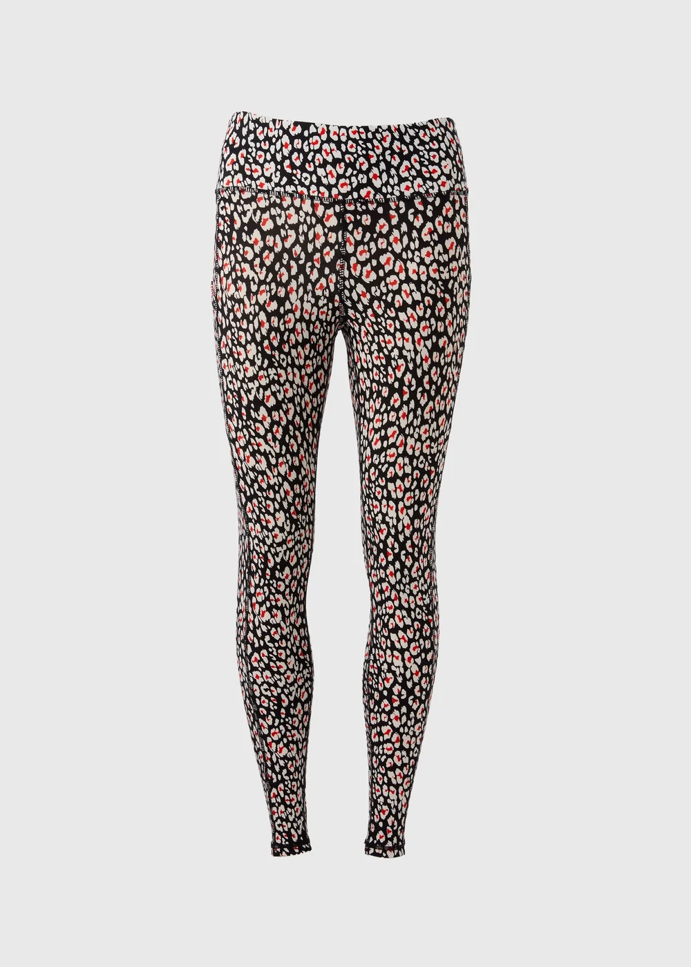 Souluxe Black Patterned Leggings - 8 Image 4