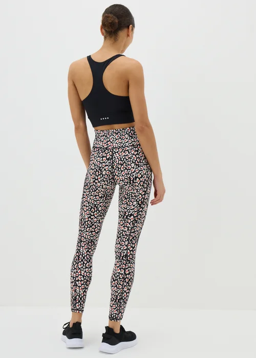 Souluxe Black Patterned Leggings - 8 Image 2