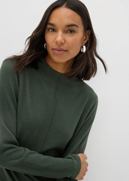 Et Vous Dark Green Fit & Flare Midi Dress - 8 Image 2