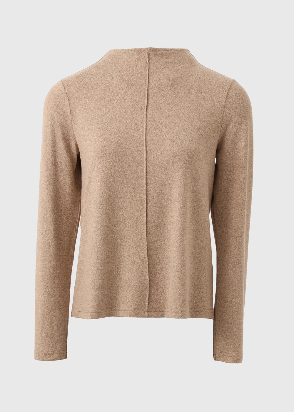 Et Vous Camel Front Seam Co Ord Top - 8 Image 4
