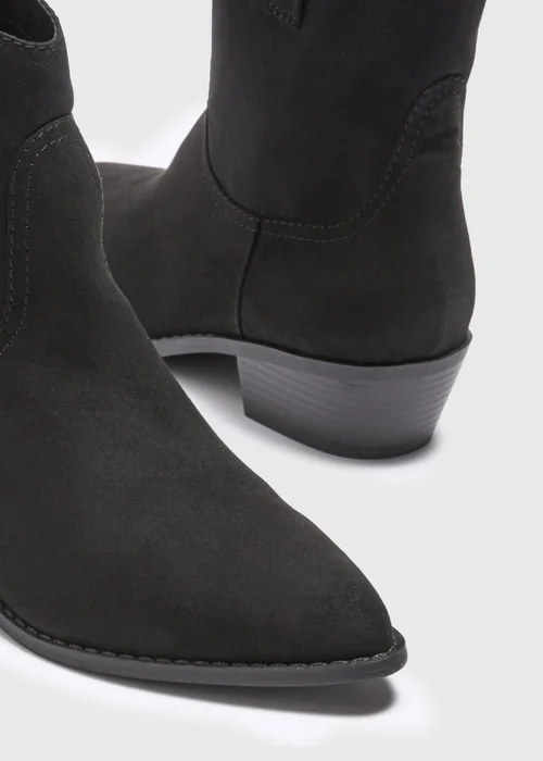 Black Western Boots - 3 Image 2