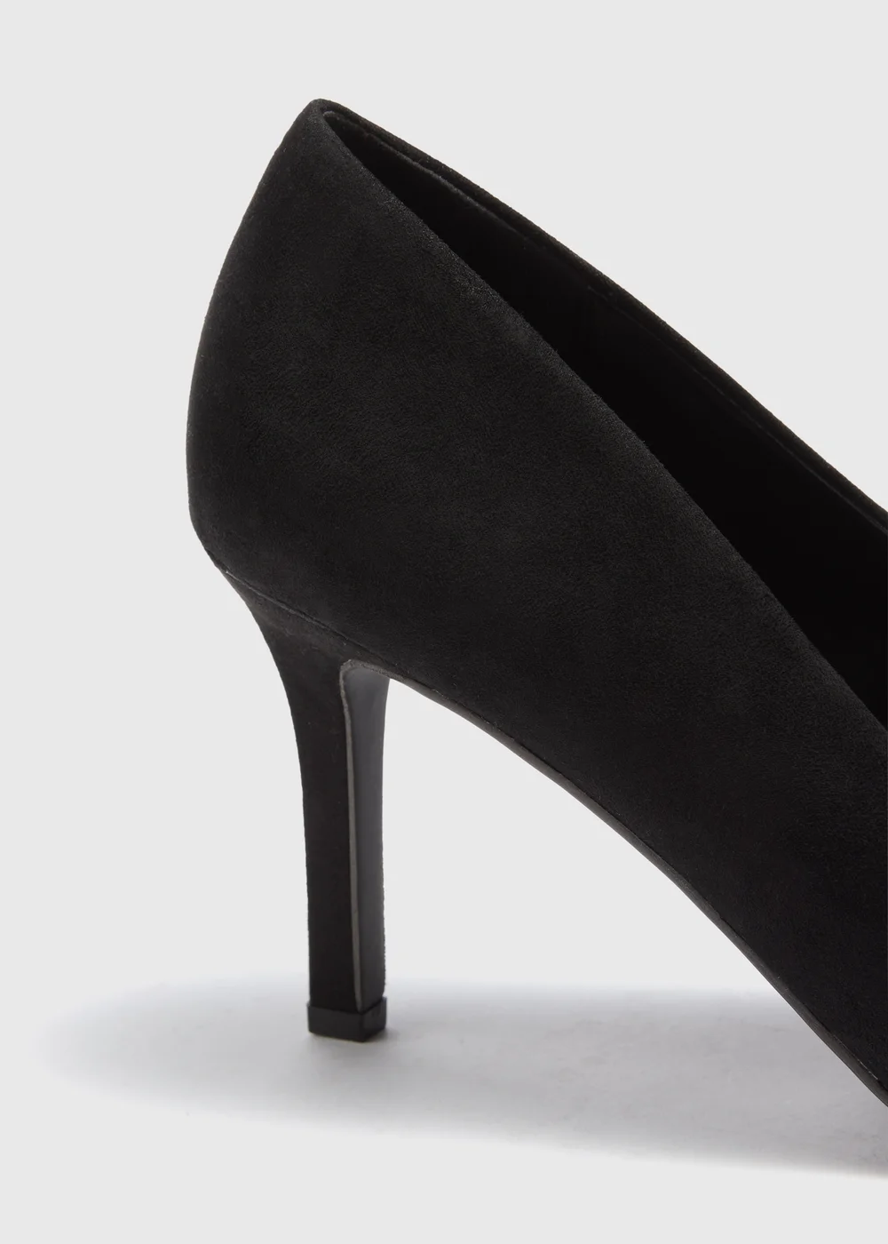 Black Pointed Court Heels - Size 3 Image 2
