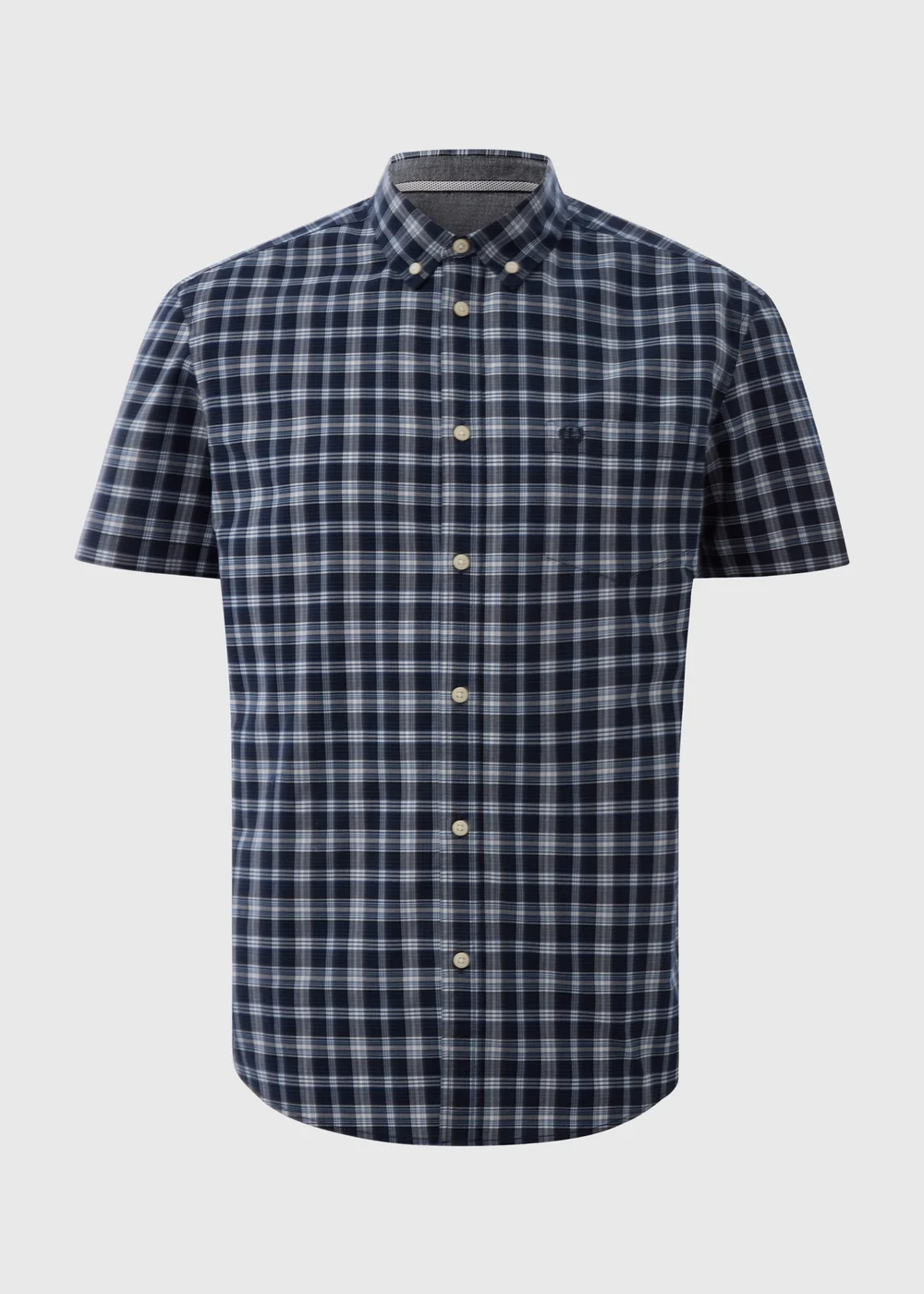 Lincoln Blue Wash Check Shirt - S Image 4