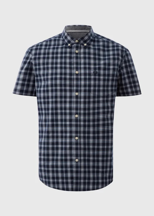 Lincoln Blue Wash Check Shirt - S Image 4