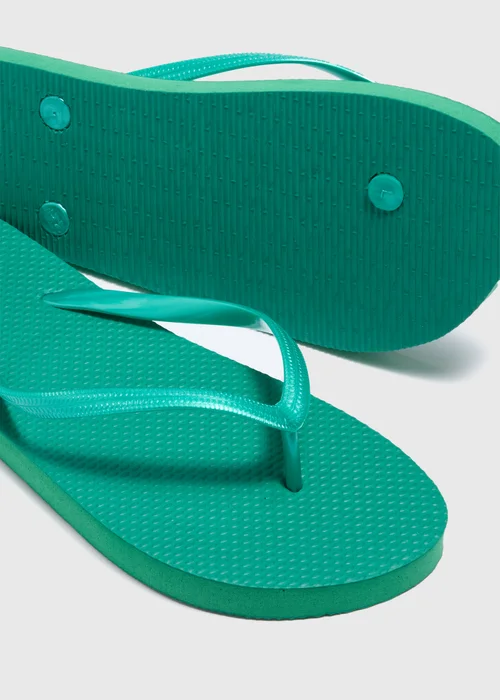 Green Flip Flops - Small Image 2