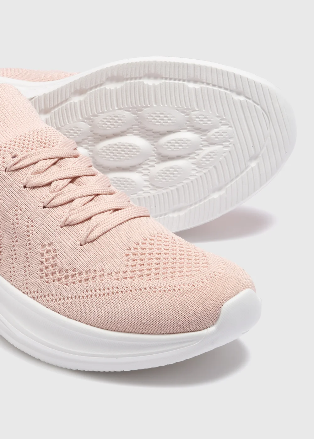 Souluxe Nude Trainers - Size 3 Image 2