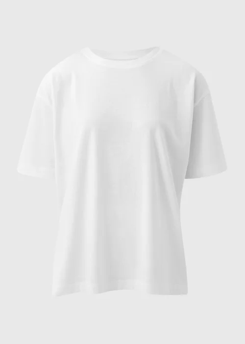 Cream Oversized T-Shirt - S Image 4
