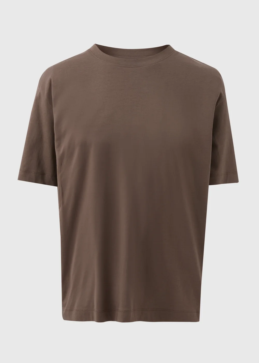 Brown Oversized T-Shirt - S Image 4
