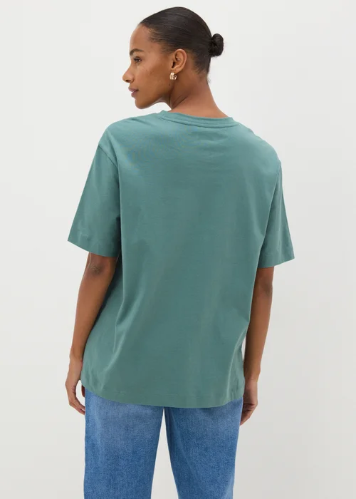 Green Oversized T-Shirt - S Image 2
