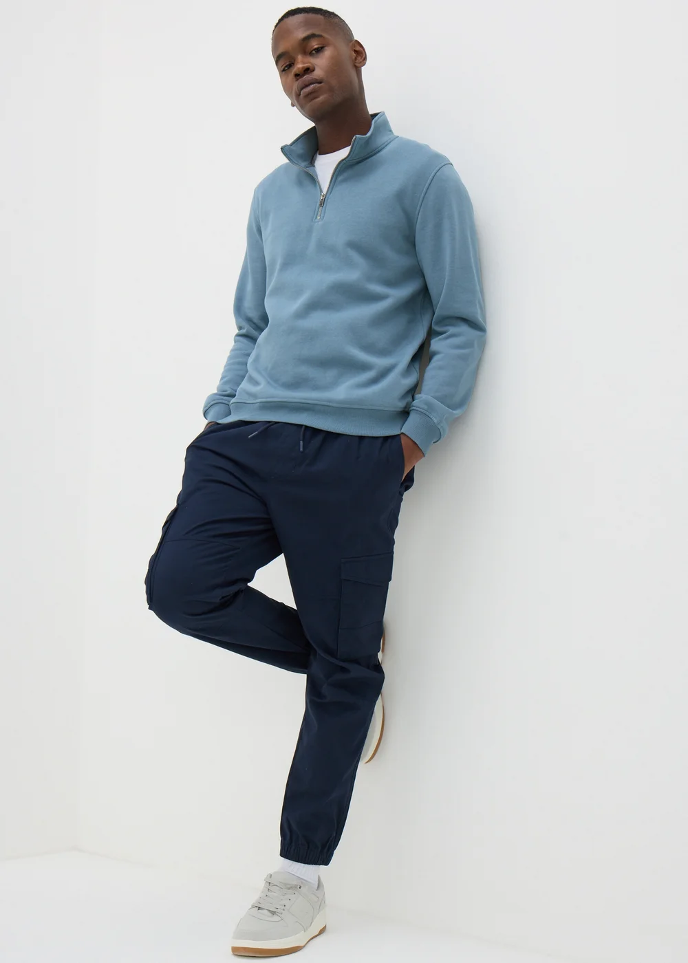 Blue Funnel Zip Sweatshirt - S Image 1