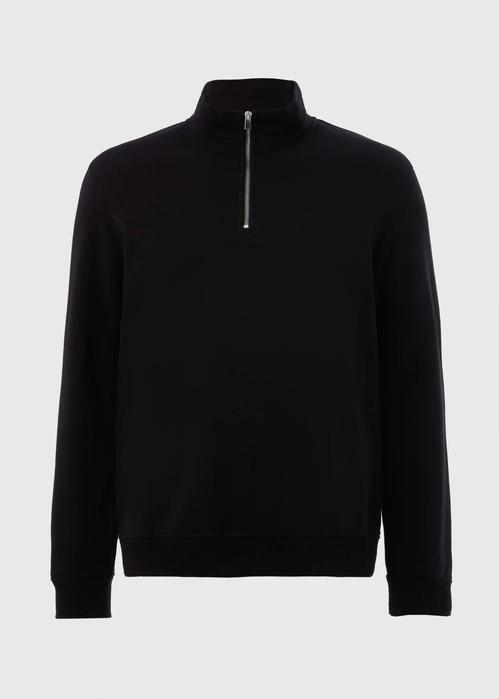 Black Funnel Zip Sweatshirt - S Image 4