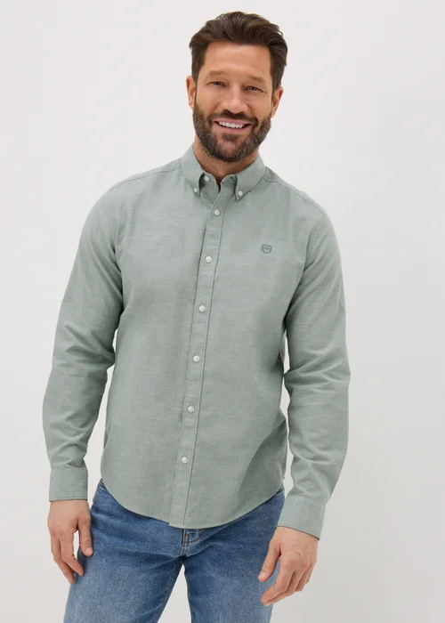 Green Oxford Shirt - S Image 1