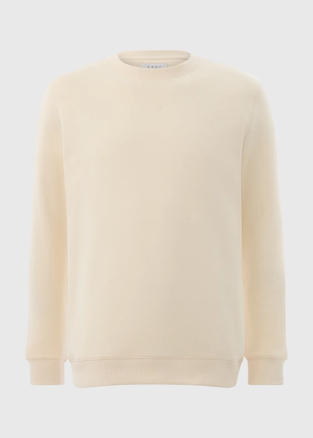 Cream Crew Neck Sweatshirt - S Image 4