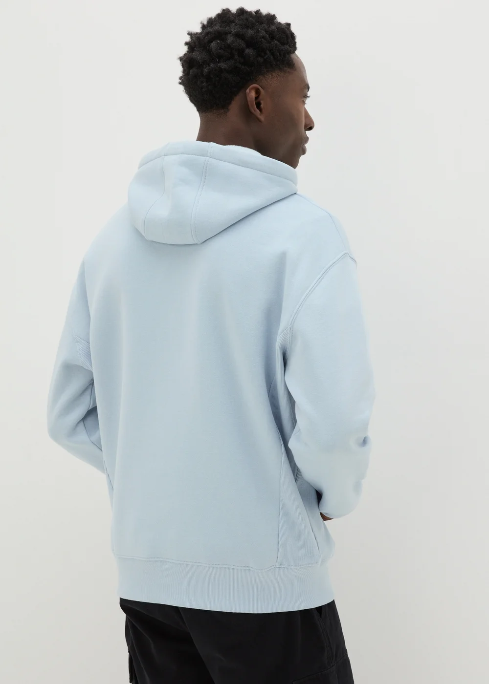 Light Blue Editions Relaxed Fit Hoodie - S Image 2