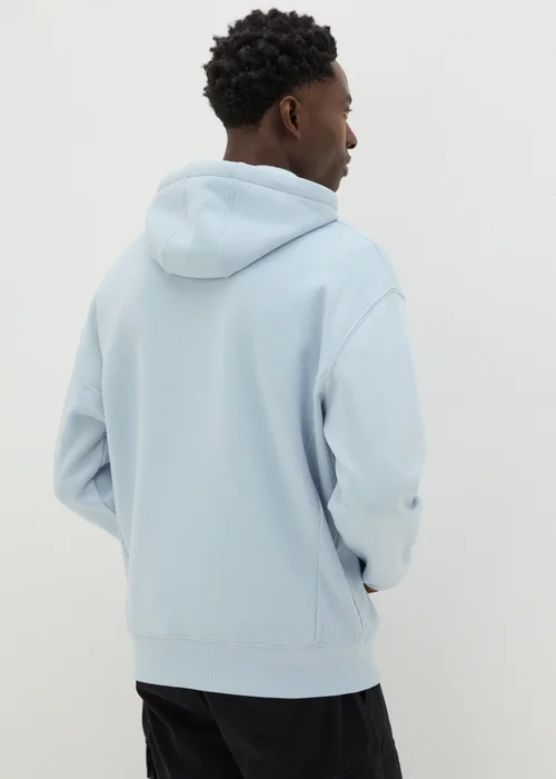 Light Blue Editions Relaxed Fit Hoodie - S Image 2