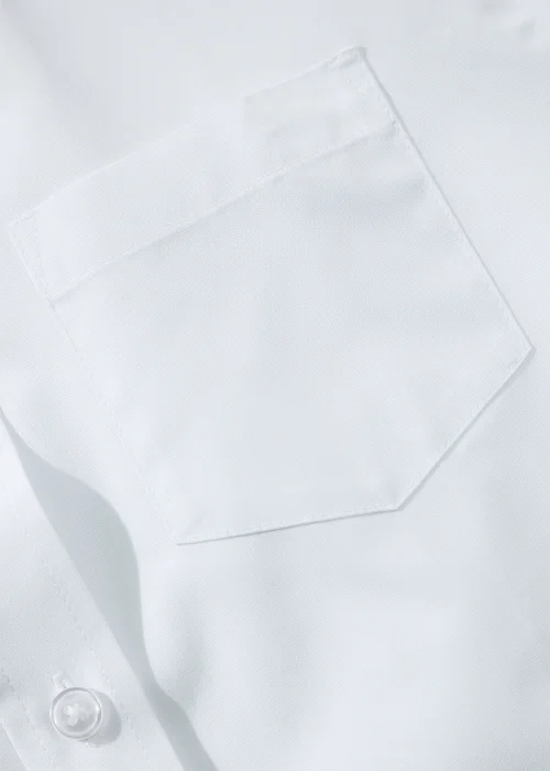 2 Pack Girls White Plus Fit School Blouses (6-16yrs) - 10 Yrs Image 2