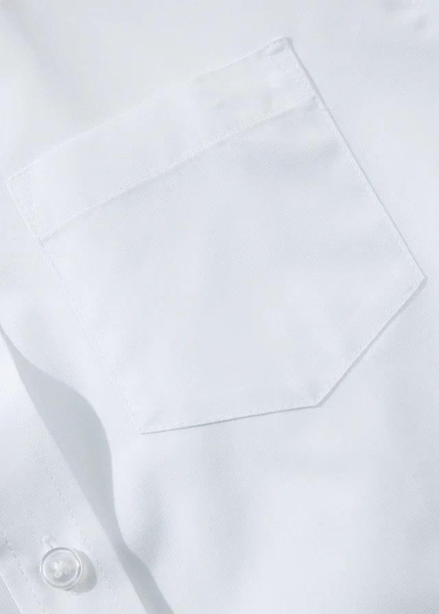2 Pack Girls White Plus Fit School Blouses (6-16yrs)