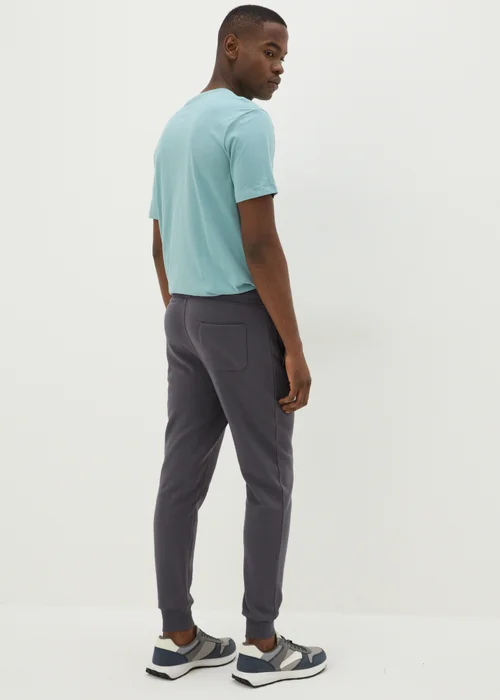 Grey Slim Fit Jogging Bottoms - XS Image 2