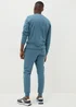 Blue Slim Fit Jogging Bottoms - XS Image 3