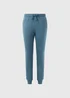 Blue Slim Fit Jogging Bottoms - XS Image 4