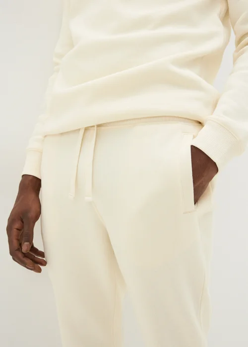 Cream Slim Fit Jogging Bottoms - XS Image 2