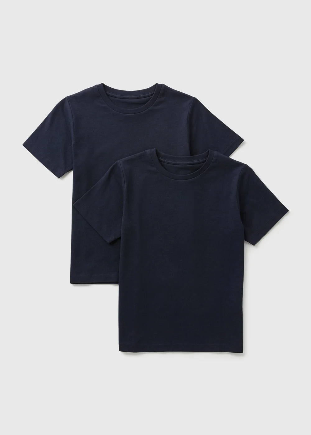 2 Pack Navy T-Shirts (3-16yrs) - 4 Yrs Image 1
