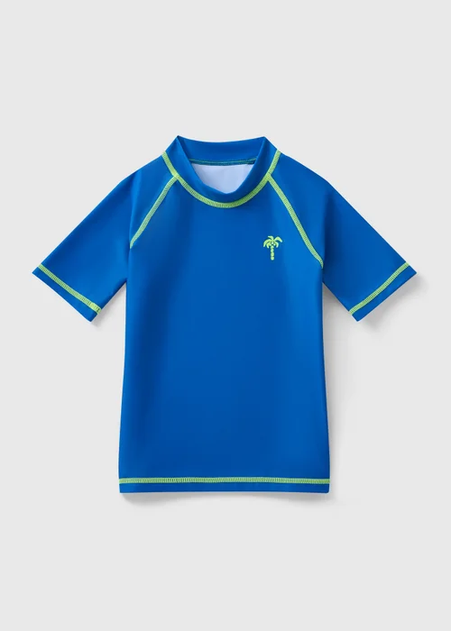 Boys Blue Rash Vest (1-7yrs) - 1-1.5 Yrs Image 1
