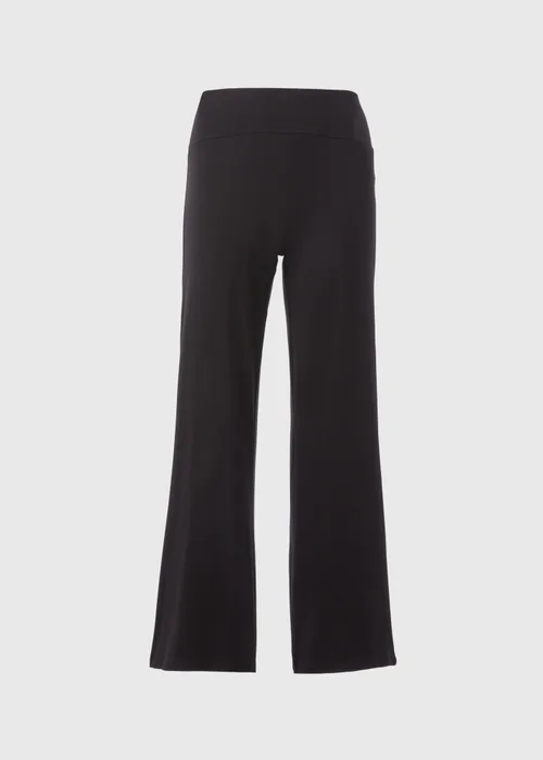 Souluxe Black Bootleg Jogging Bottoms - S Image 4