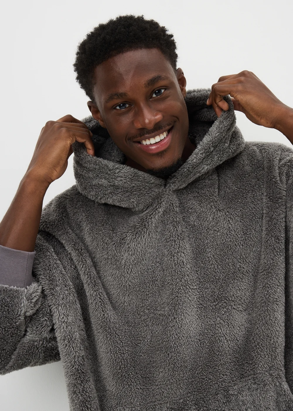 Grey Snuggle Hoodie - Extra small Image 1