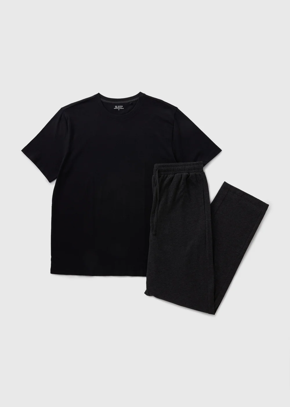 Black Basic Pyjama Set - Extra small Image 2