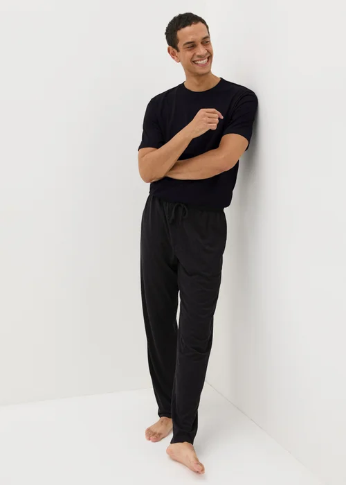 Black Basic Pyjama Set - Extra small Image 1