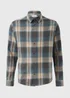 Multicolour Check Brushed Shirt - S Image 4