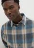 Multicolour Check Brushed Shirt - S Image 3