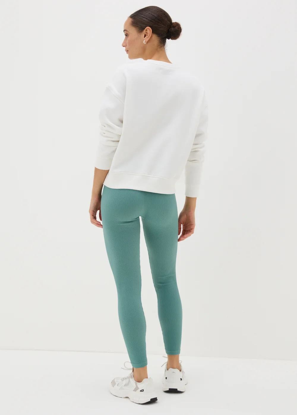 Green Seamfree Leggings - S Image 3