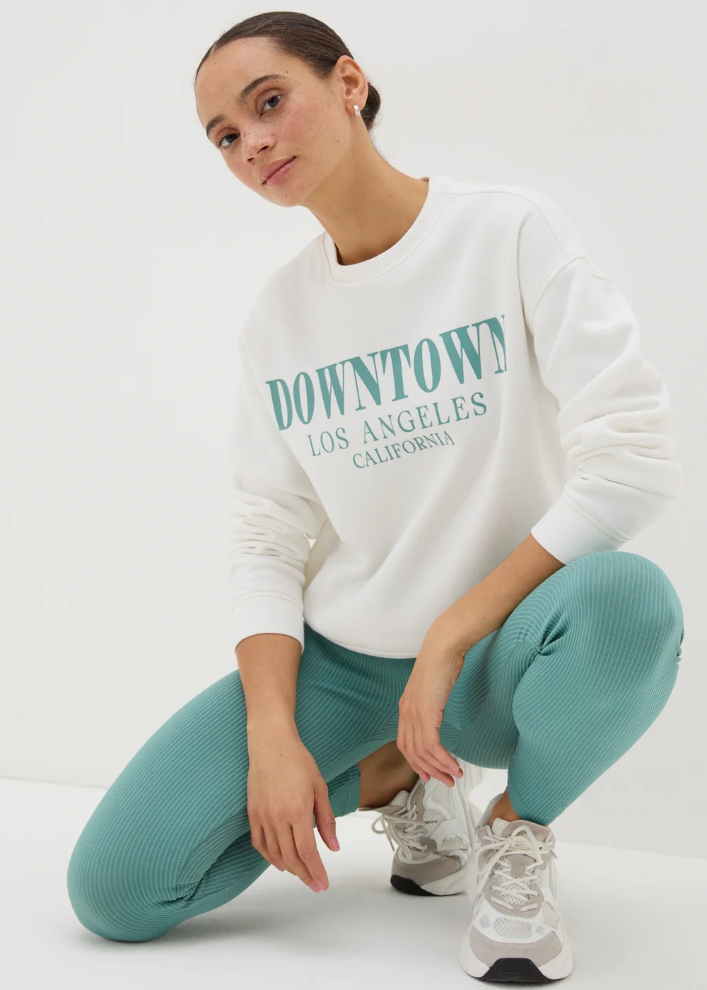 Green Seamfree Leggings - S Image 1