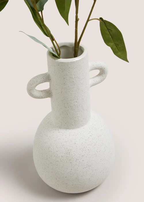 Bamboo Plant In Cream Vase Image 2