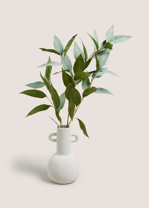 Bamboo Plant In Cream Vase Image 1