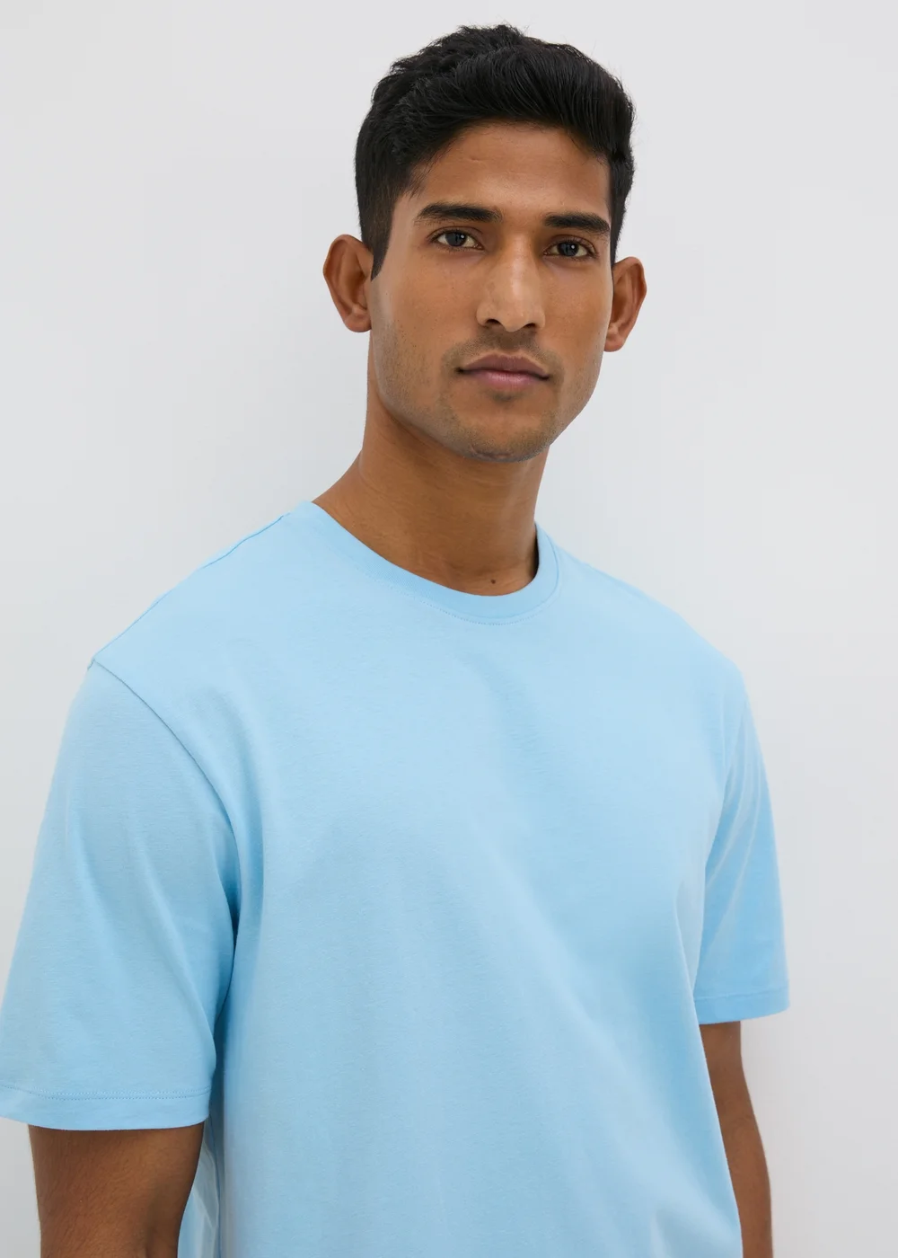 Blue Essential Crew Neck T-Shirt - XS Image 1