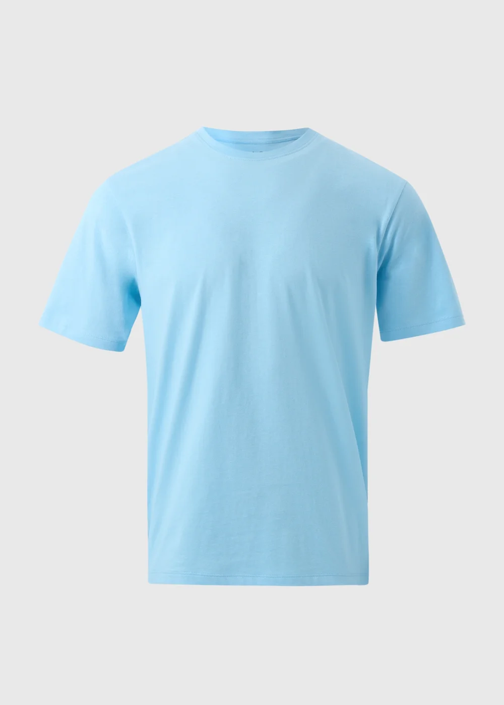 Blue Essential Crew Neck T-Shirt - XS Image 4