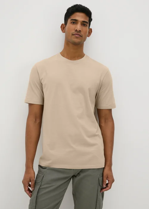 Stone Crew Neck T-Shirt - XS Image 1