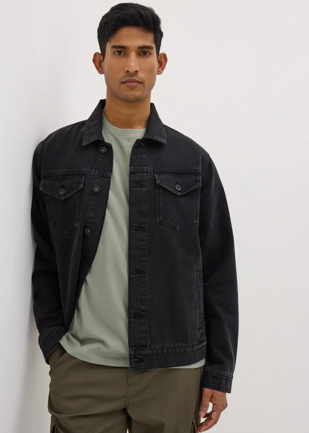 Sage Essential Crew Neck T-Shirt - XS Image 1