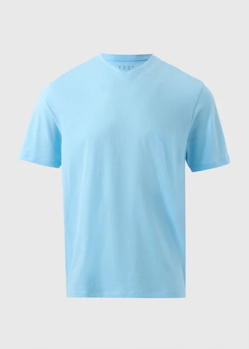 Blue Essential V-Neck T-Shirt - XS Image 4