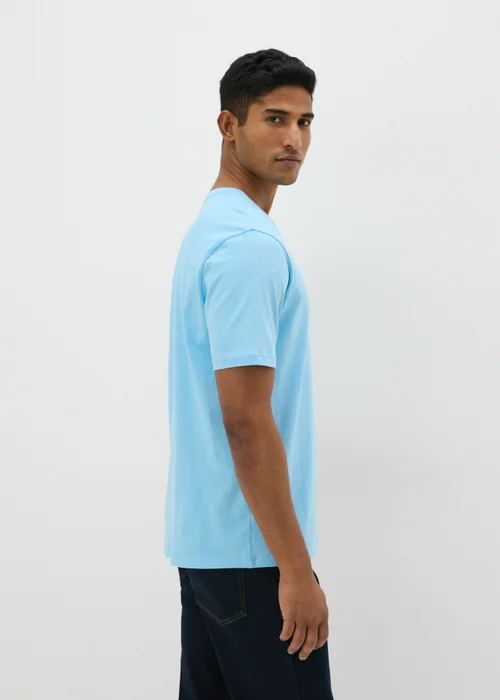 Blue Essential V-Neck T-Shirt - XS Image 2