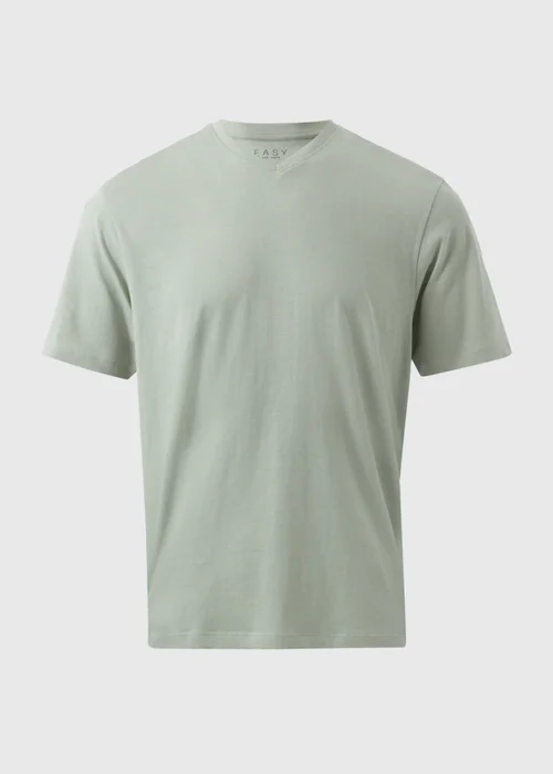 Green Essential V-Neck T-Shirt - XS Image 4