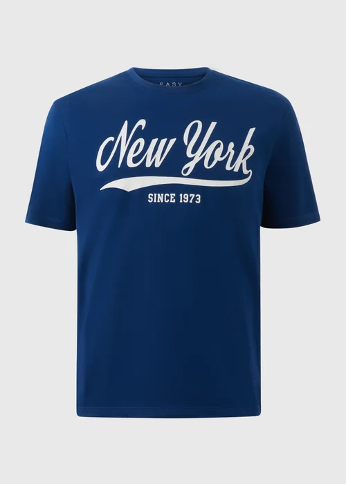 Blue New York T-Shirt - S Image 2