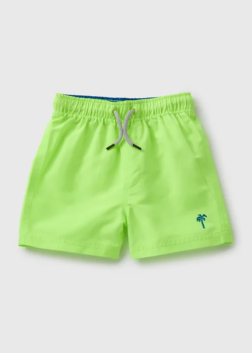 Boys Lime Swim Shorts (1-7yrs) - 1-1.5 Yrs Image 1