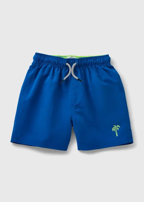 Boys Blue Swim Shorts (1-7yrs) - 1-1.5 Yrs Image 1