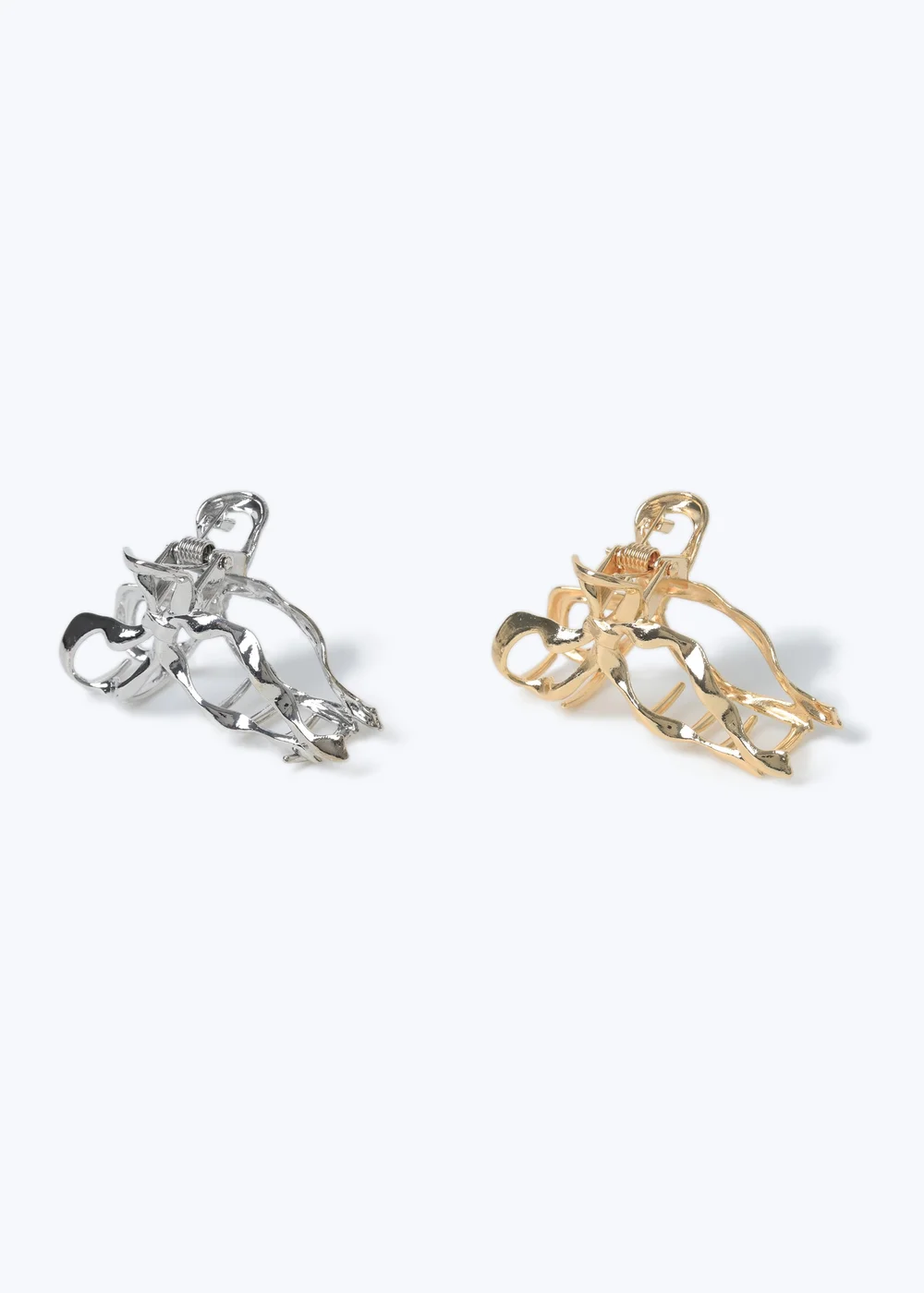 Muse 2 Pack Metal Bow Claw Clips - One Size Image 1